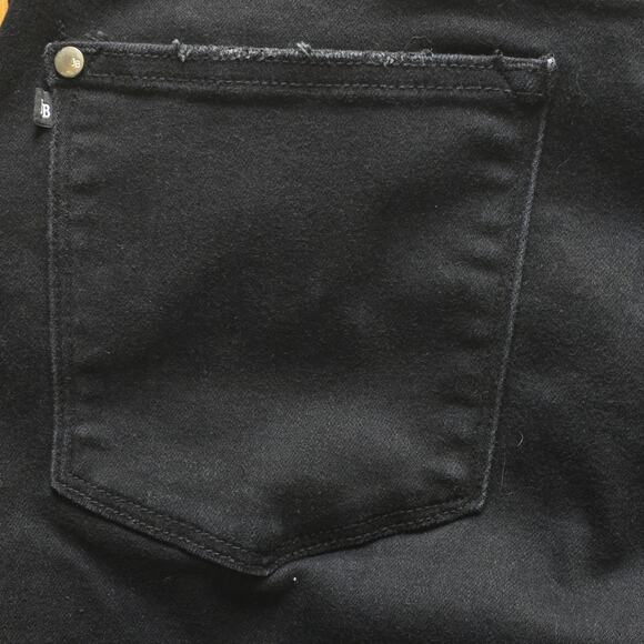 Judy Blue Women’s High Rise Crossover Waist Dad Jean Black, Size 11/30 - Picture 7 of 8